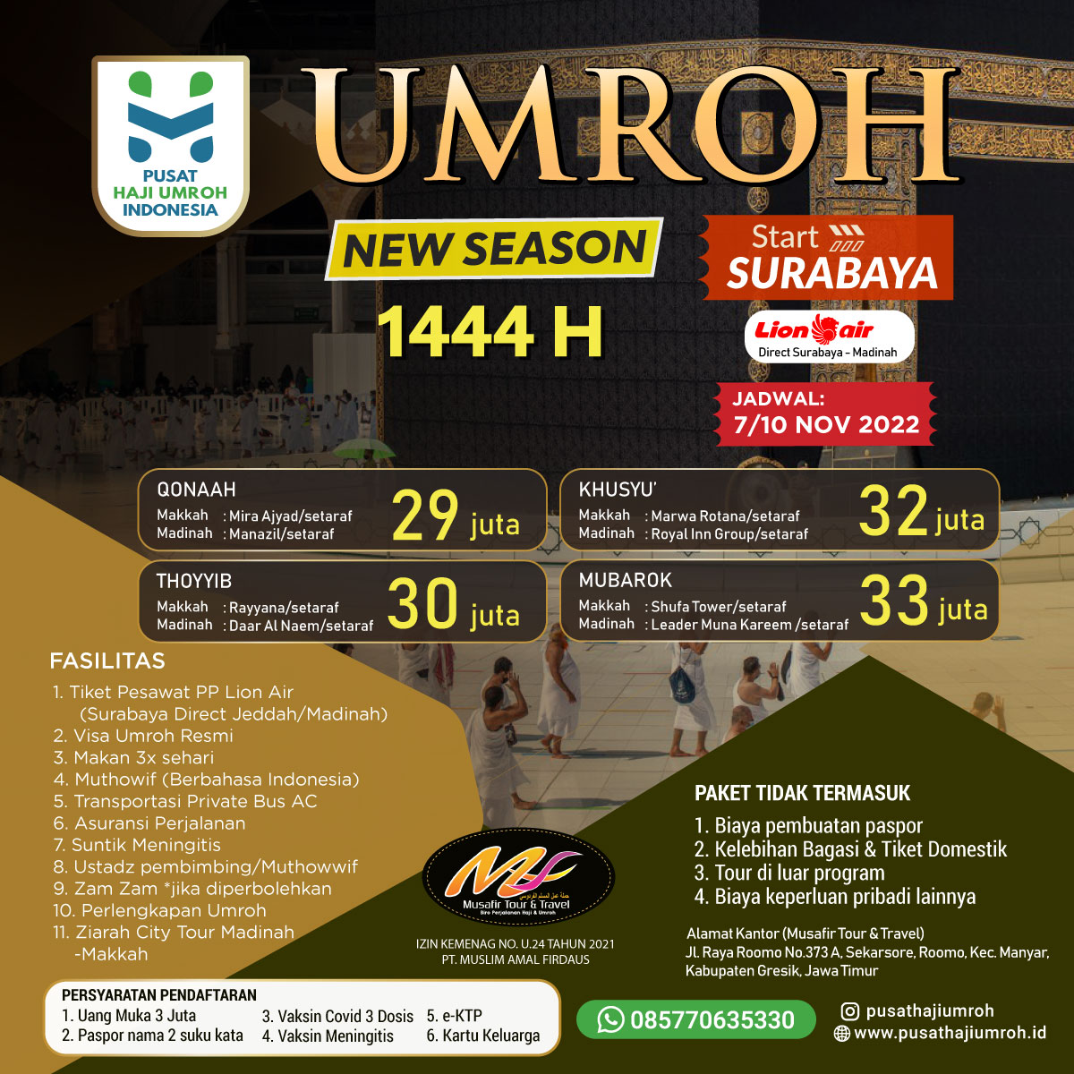 Andalus Travel Umroh Surabaya