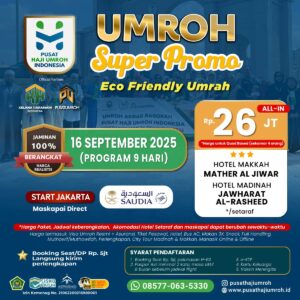 Paket umroh 16 September 2025
