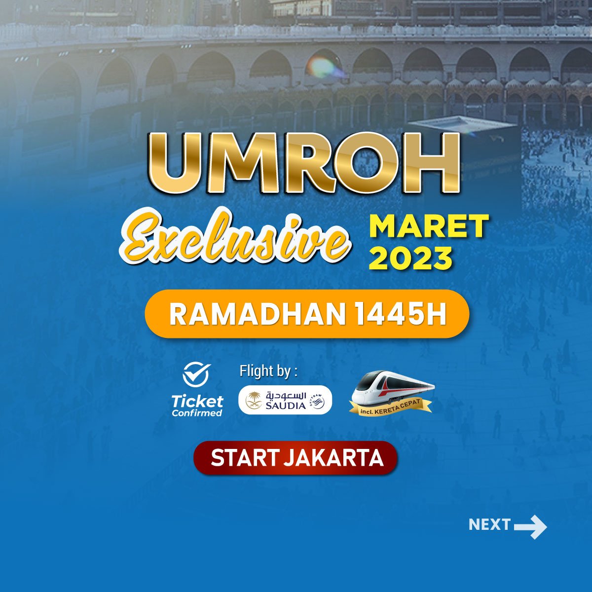 Paket Umroh Ramadhan 2026 - 1447 H