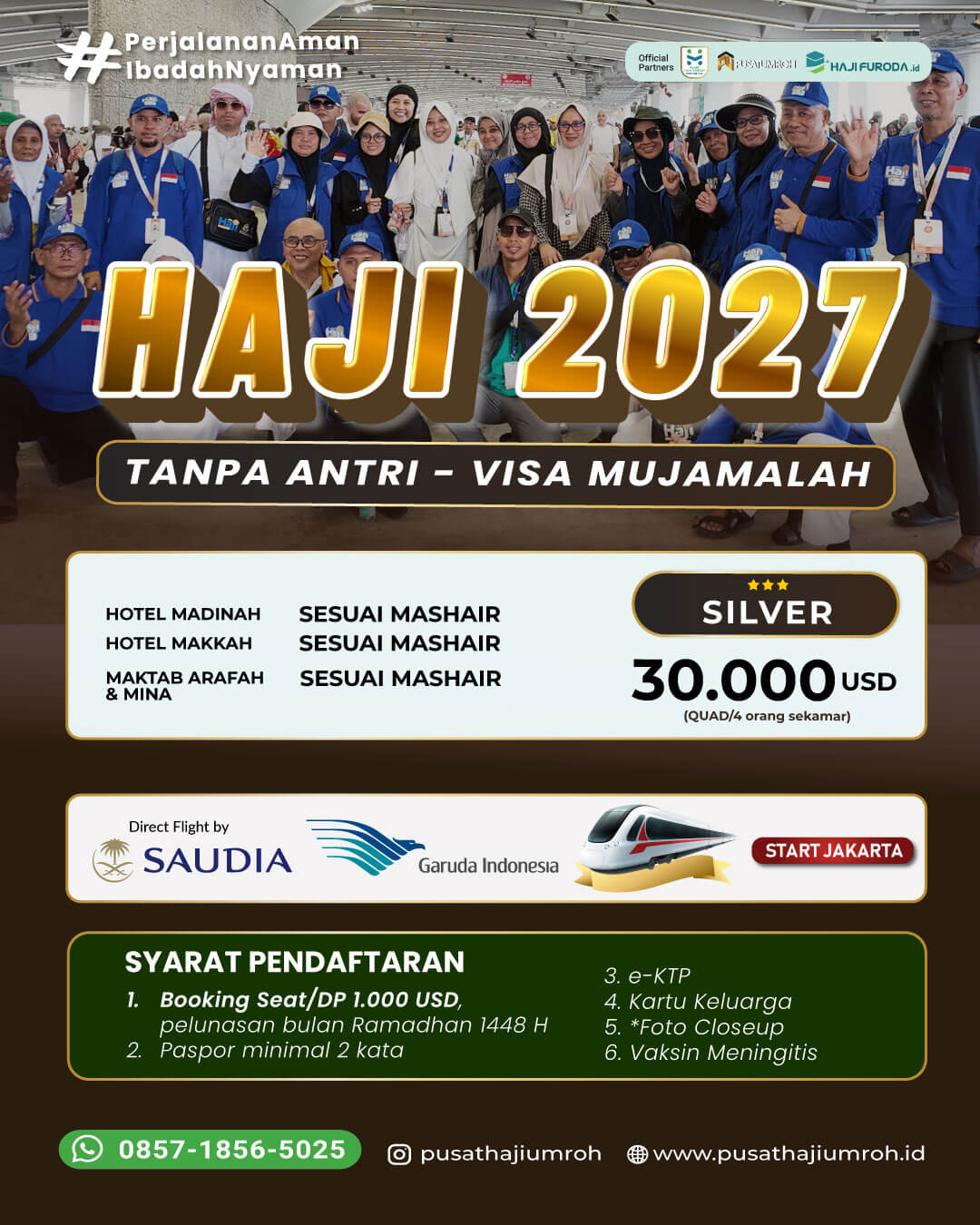 Haji Mujamalah Furoda 2027 Paket Silver